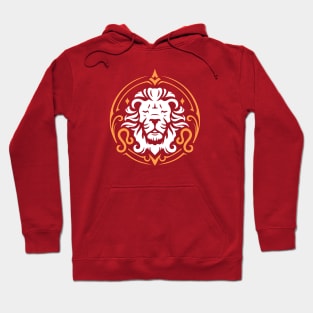 Vintage Leo Zodiac Symbol // Proud Leo Horoscope Sign Astrology Hoodie